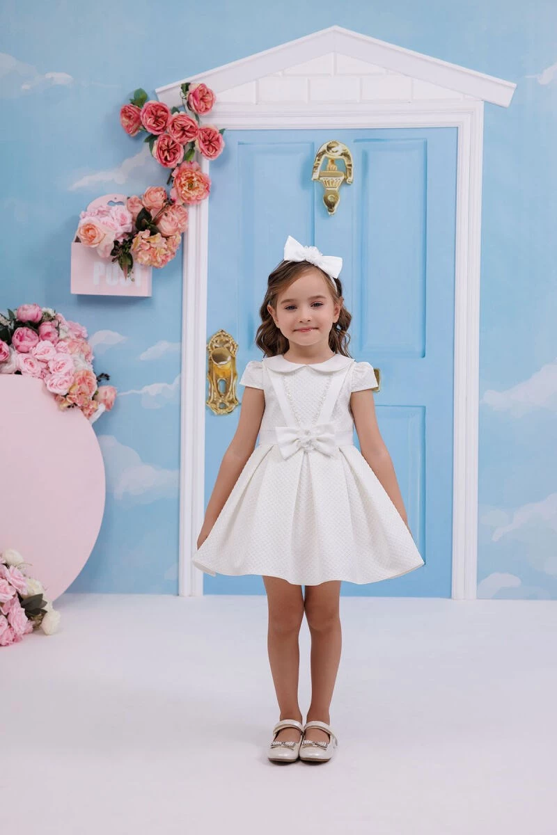PAMİNA  TAŞLI BEBE ABİYE